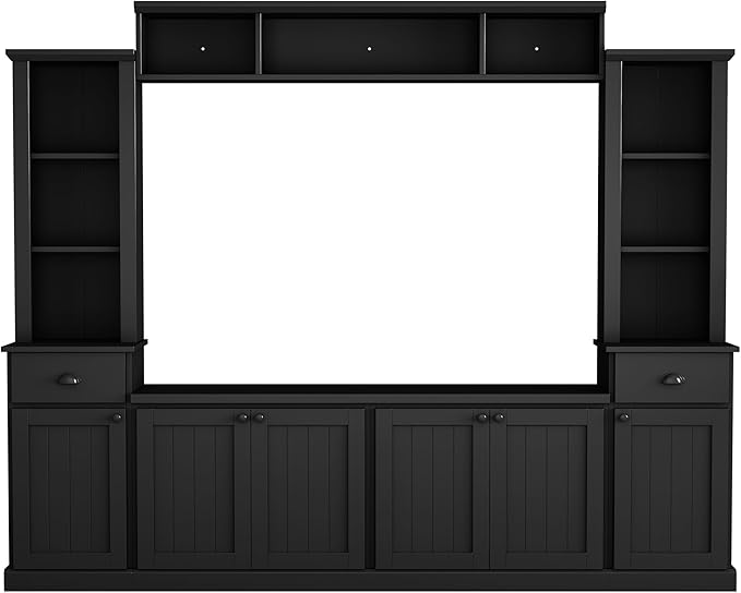 Merax Modern TV Stand Set with Adjustable Bridge - Image 7
