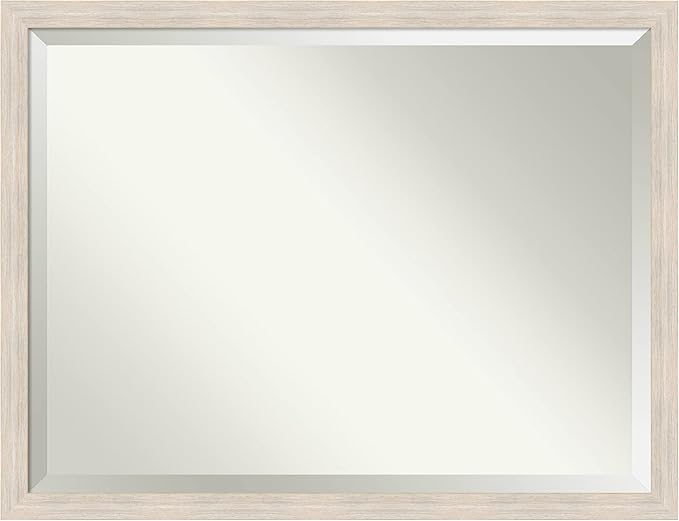 Amanti Art White Bathroom Mirror by AmantiArt