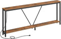 HOOBRO 78.7" Extra Long Sofa Console Table by HOOBRO
