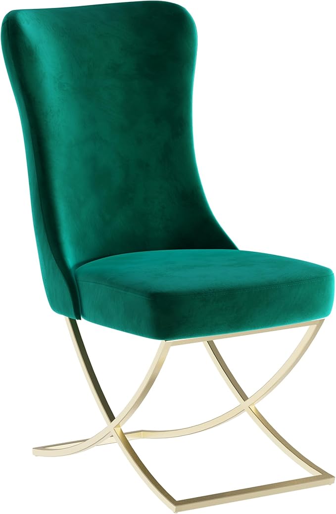 Ottomanson Royal Dining Chairs Set of 8 – Upholstered Tufted Microfiber - Image 4