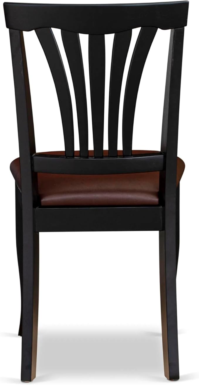 East West Furniture DLAV3-BCH-LC 3 Piece Modern Dining Table Set Contains a - Image 10