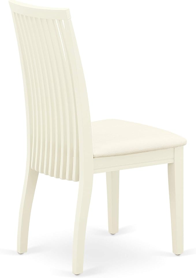 East West Furniture WEIP5-WHI-C 5 Piece Dining Room Table Set Includes a - Image 10