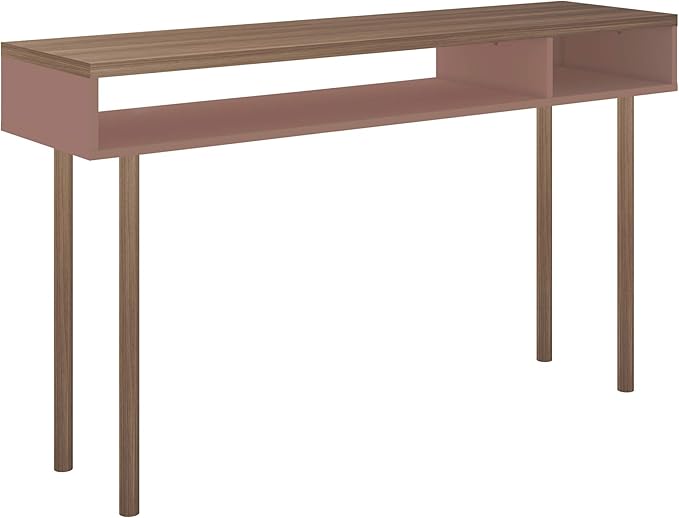 Manhattan Comfort Windsor Modern 2 Shelves Entryway Accent Console Table - Image 6