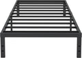 10 Inch Twin Bed Frames, Platform Metal Bed Frame Twin Size Heavy Duty Steel by Cieemine