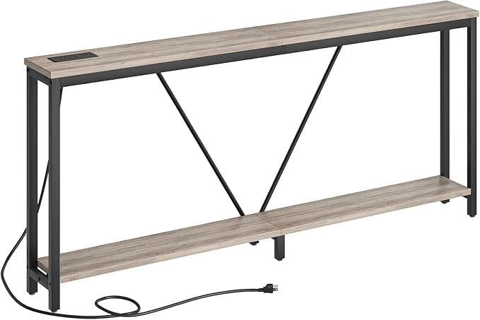 HOOBRO 70.9" Extra Long Sofa Console Table by HOOBRO