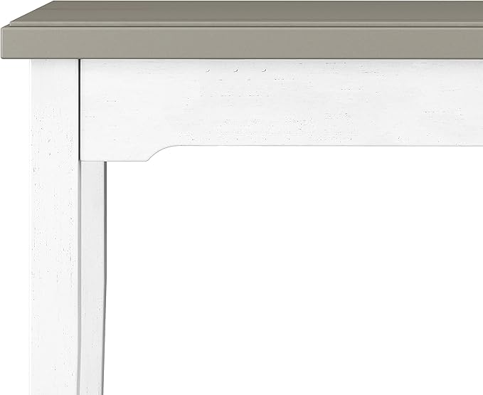 Hillsdale Furniture Hillsdale Clarion Side, Distressed Gray/Sea White Counter - Image 6