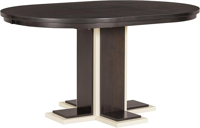 Mid-Century Modern Extendable Round Table - Image 7