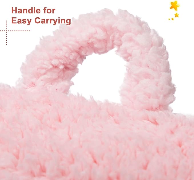 ALIMORDEN Kids Ultra-Soft Snuggle Foam Filled Chair, Toddler Cuddly Sherpa - Image 6