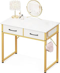 Casaottima 32 Inch Small Dressing Vanity Desk by Casaottima