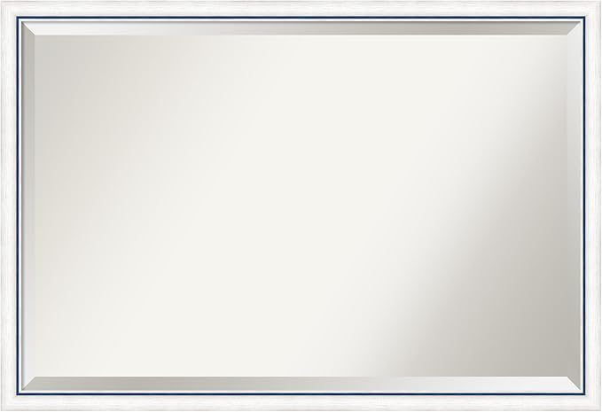 Amanti Art White Bathroom Mirror by AmantiArt