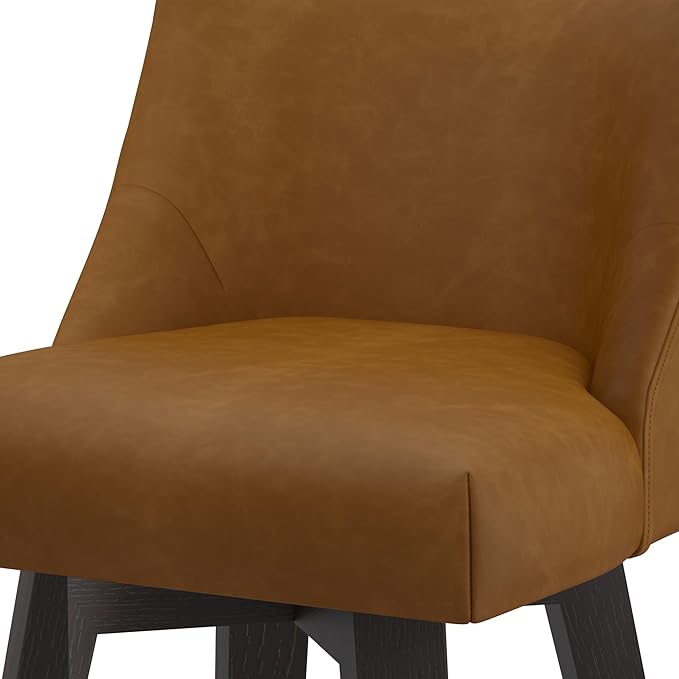 Bar Stools Set of 2, Upholstered Kitchen Island Counter Stools - Image 7