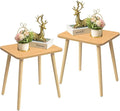 FORAOFUR End Tables Living Room Set of 2, Side Tables by FORAOFUR