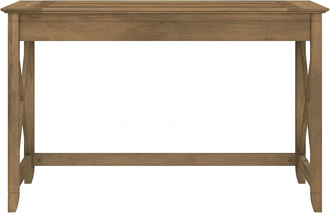 Bush Furniture Key West 48W Writing Desk in Reclaimed Pine - Image 7