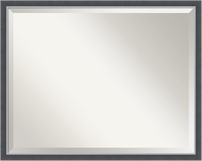 Amanti Art Black Bathroom Mirror by AmantiArt