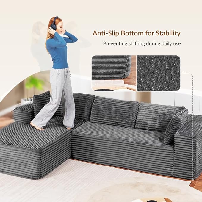 COMHOMA 105”Modular Sectional Sofa - Image 7