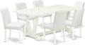 East West Furniture V027AB264-7 7 Piece Dining Room Furniture Set Consist of a by EastWestFurniture