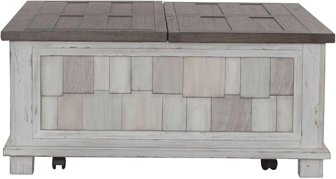 Liberty Furniture River Place Living Room Lift Top Storage Cocktail Table - Image 5