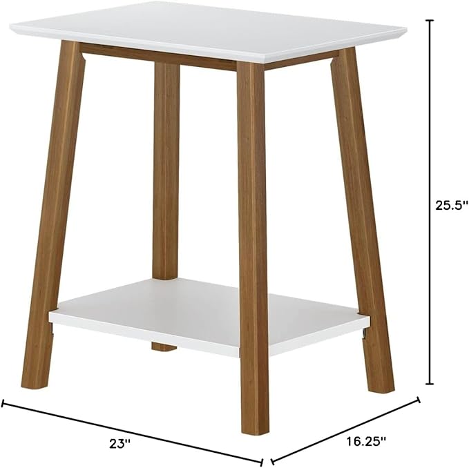 Plank+Beam Wooden Side Table - Image 2