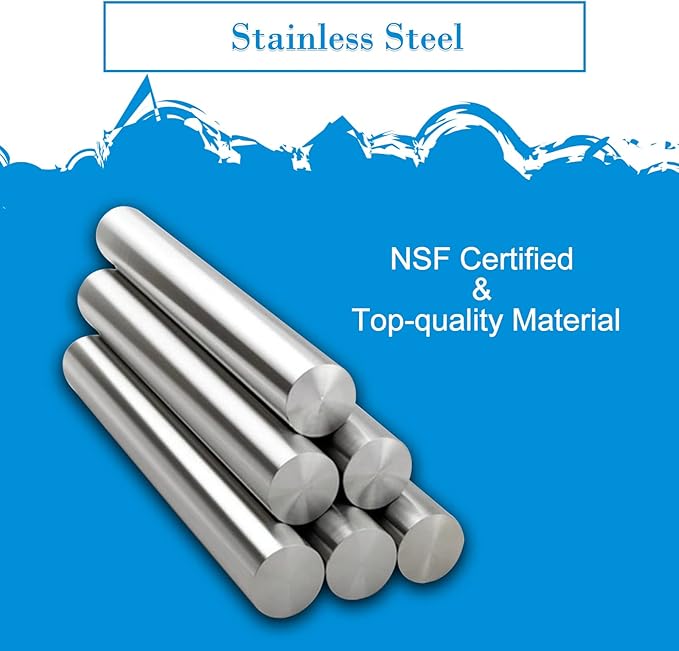 12''x36'' - 2PACKS Wall Mounted Stainless Steel Shelf NSF Commercial Metal Wall - Image 6