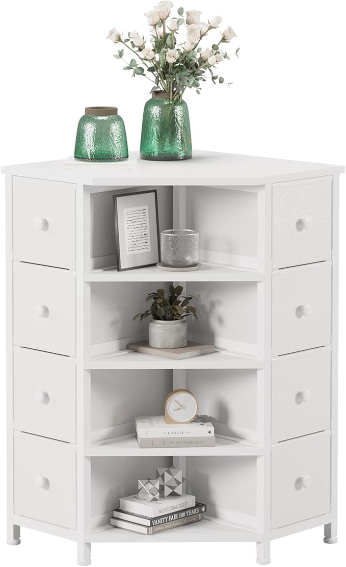 LUMTOK 8 Drawers Corner Dresser by LUMTOK