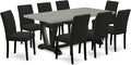 East West Furniture V697AB624-9 9 Piece Dining Room Table Set Includes a by EastWestFurniture