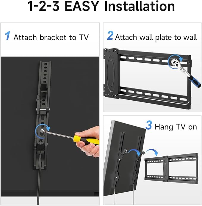 Suptek Tilt TV Wall Mount Bracket - Image 7