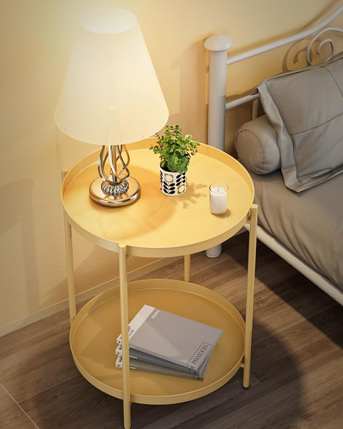 EKNITEY 2 Tier Side Table - Image 2
