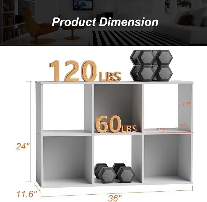 Sweetcrispy 6 Cube Storage Organizer - Image 2