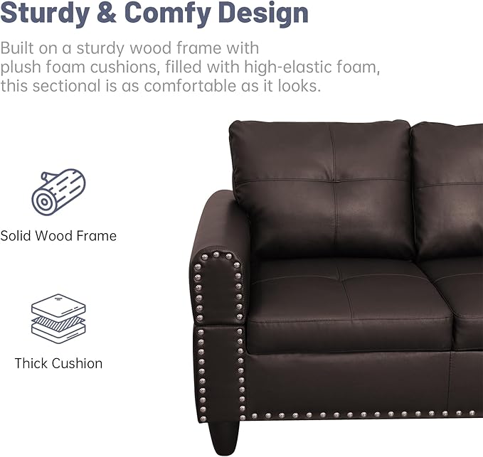 L Shaped Modular Sectional Sofa - Image 3