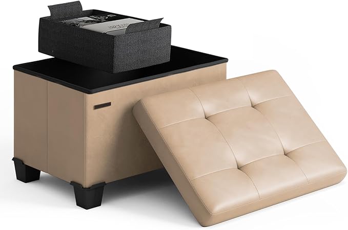 STORAGEBUD Storage Ottoman Cube by STORAGEBUD