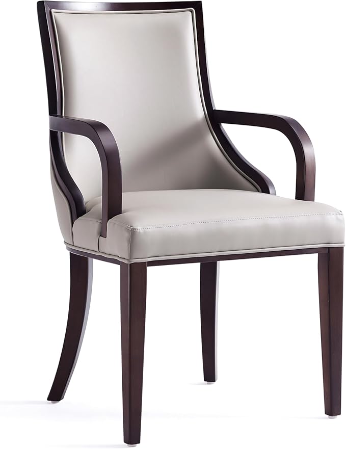 Manhattan Comfort Grand Faux Leather Dining Chair by ManhattanComfort