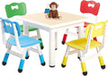 FUNLIO Kids Table and 4 Chairs Set by FUNLIO