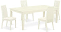 East West Furniture LGIP5-LWH-C 5 Piece Dinette Set by EastWestFurniture