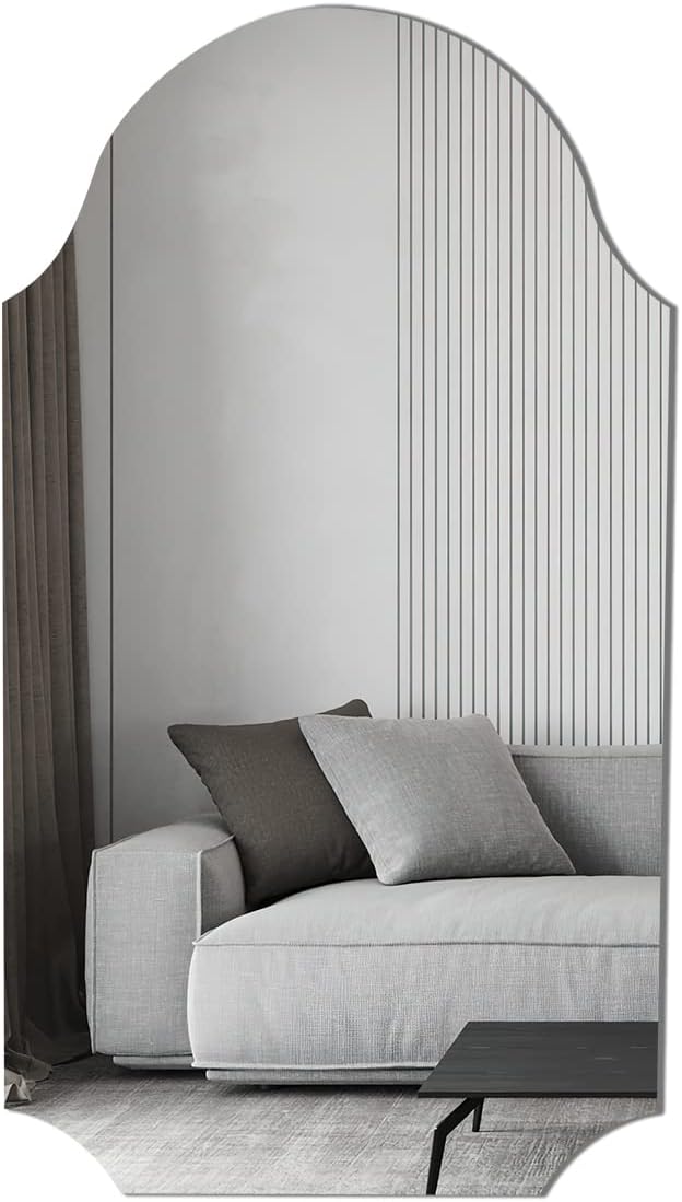 Wall Mounted Mirror for Bathroom Mirror 20 x 36 '' Vanity Frameless Mirror - Image 3