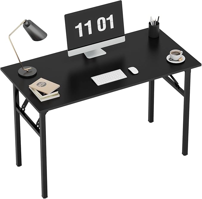 SDHYL 39 inchesNo Assembly Foldable Computer Desk - Image 8