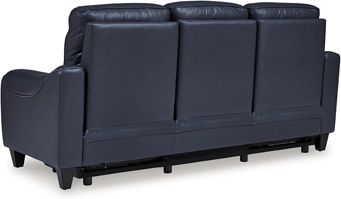 Signature Design by Ashley Mercomatic Contemporary Leather Match Wall Hugger - Image 9