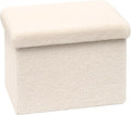16.5 Folding Storage Ottoman Cube by CAIPINFUL