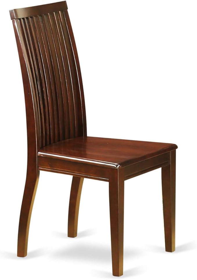 East West Furniture ESIP3-MAH-W 3 Piece Dining Table Set - Image 6