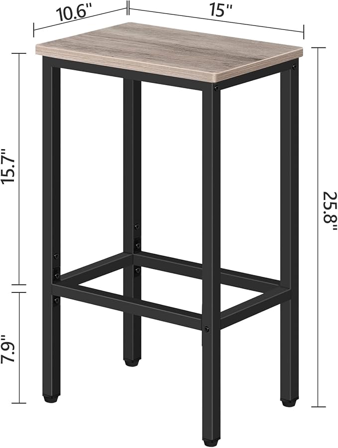 Bar Stools, Kitchen Breakfast Bar Stools - Image 3