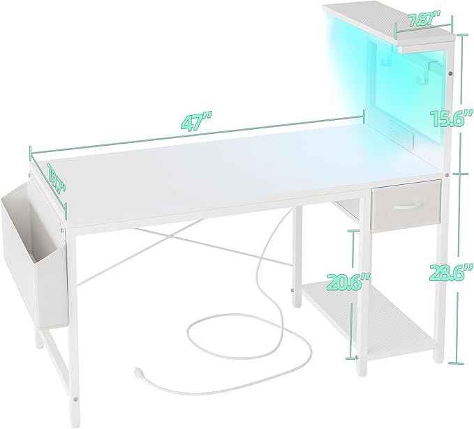 TIQLAB Gaming Desk 47 inch - Image 3