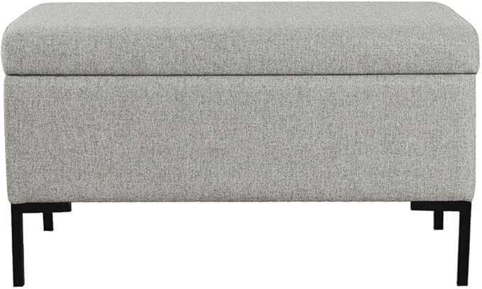 HomePop Upholstered Storage Bench - Image 5