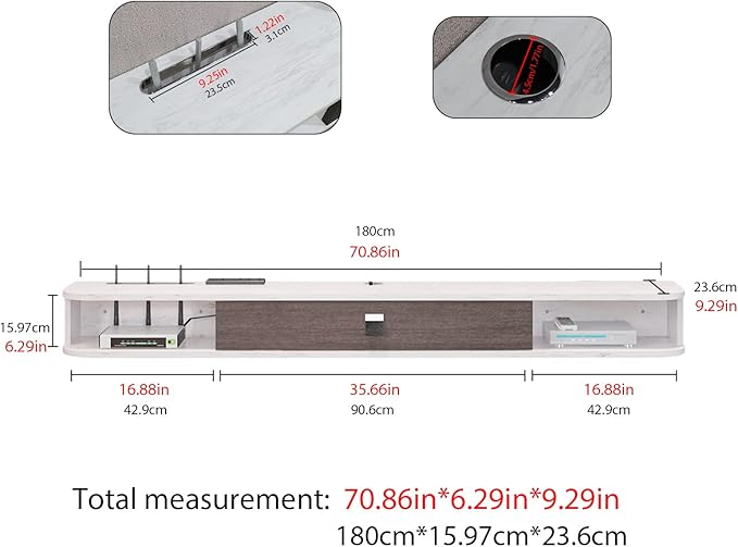 Pmnianhua Floating TV Console - Image 5