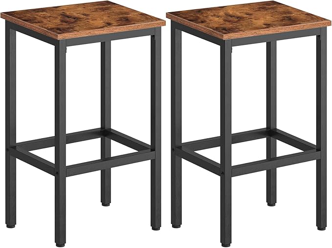 HOOBRO Bar Stools, Adjustable Feet, by HOOBRO