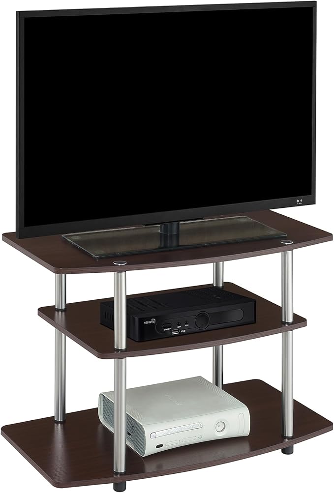 Convenience Concepts Designs2Go No Tools 3-Tier Stand Entertainment Center 37 - Image 3