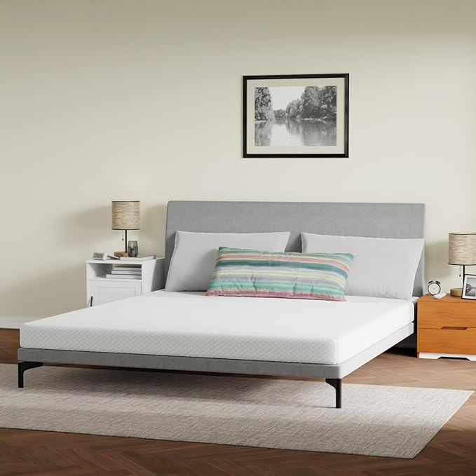 FDW | 5 Inch California King Mattress | Medium Firm | Gel Memory Foam Mattress by FDW