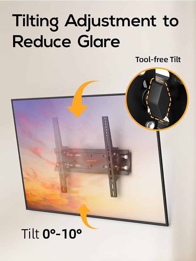 40 50 55 inch Tilting TV Wall Mount - Image 3
