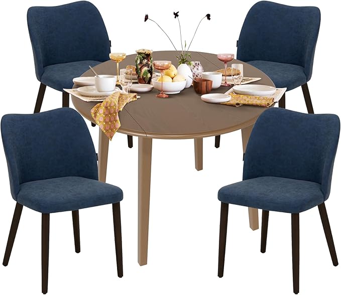 COLAMY 5-Piece Extendable Dining Table Set by COLAMYINC