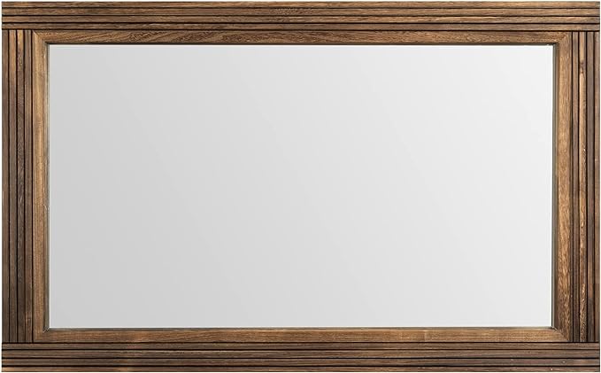 YOSHOOT Hand-Made Wooden Spliced Wall Mirror - Image 3