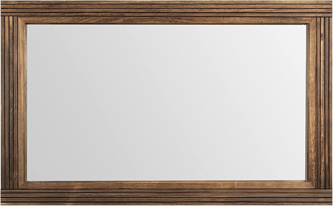 YOSHOOT Hand-Made Wooden Spliced Wall Mirror - Image 3