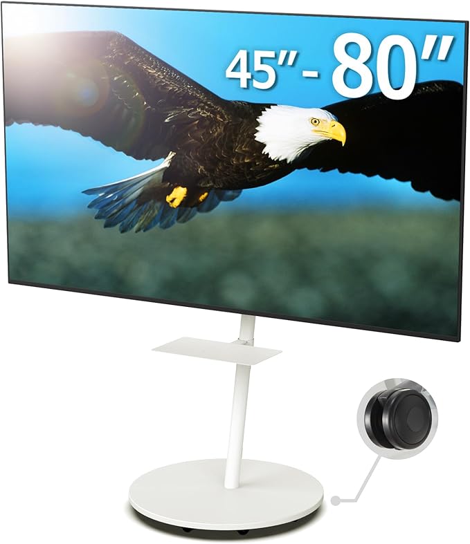 WALL Seven Stand A2 Grand | Rolling TV Stand by WALL